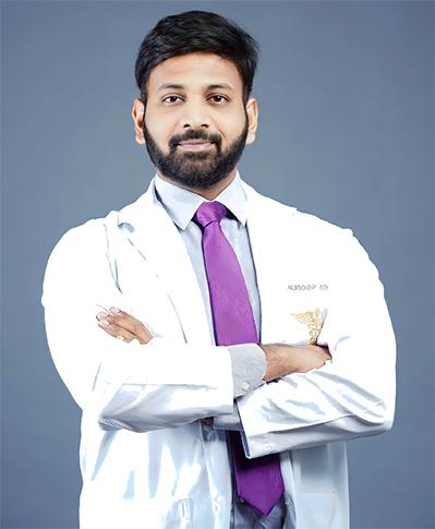 Dr. Anuroop Roy at Derma 360 Clinic Madhapur